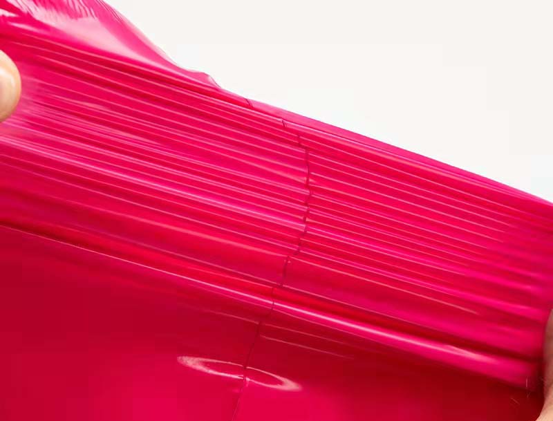 莒南玫红色快递袋-05